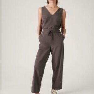 Athleta Brown Jumpsuit